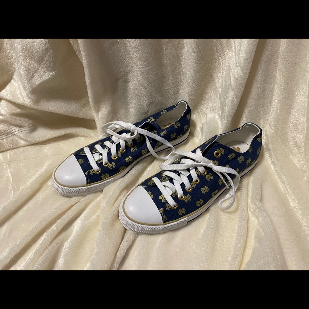 Fighting Irish Notre Dame Row One canvas unisex shoes M9.5 W11 New